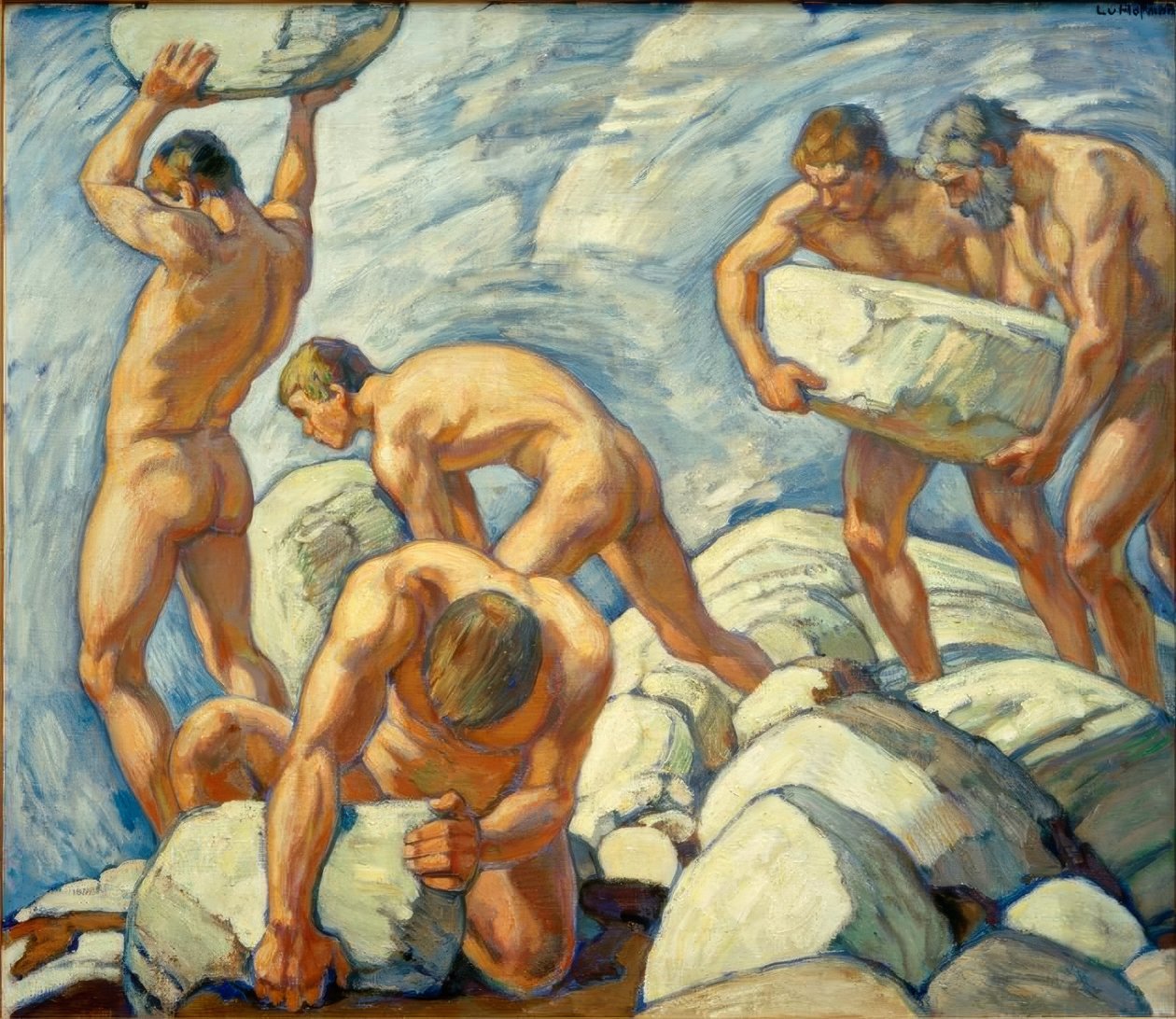 Defense by Ludwig von Hofmann
