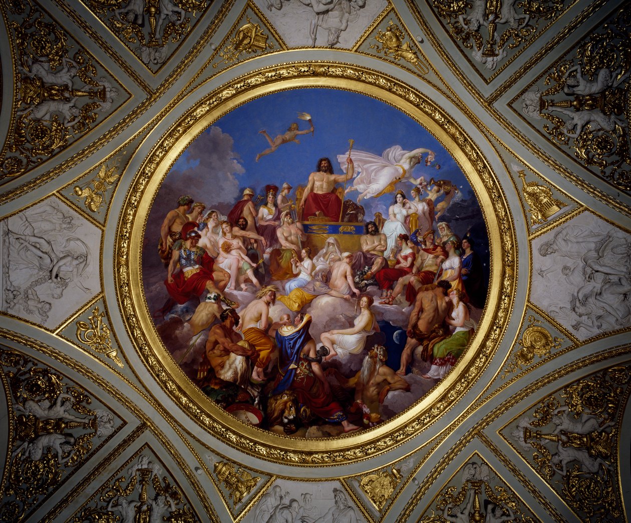 Olympus, Iliad Room, Palazzo Pitti by Luigi Sabatelli