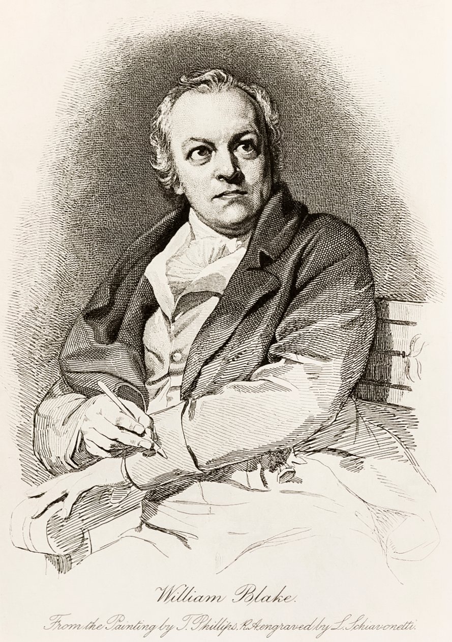 William Blake by Luigi Schiavonetti