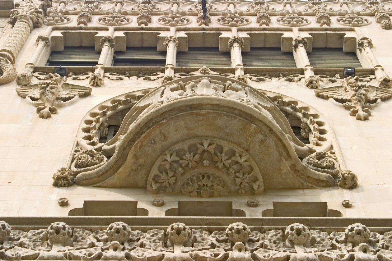 Balcony by Luis Domenech i Montaner