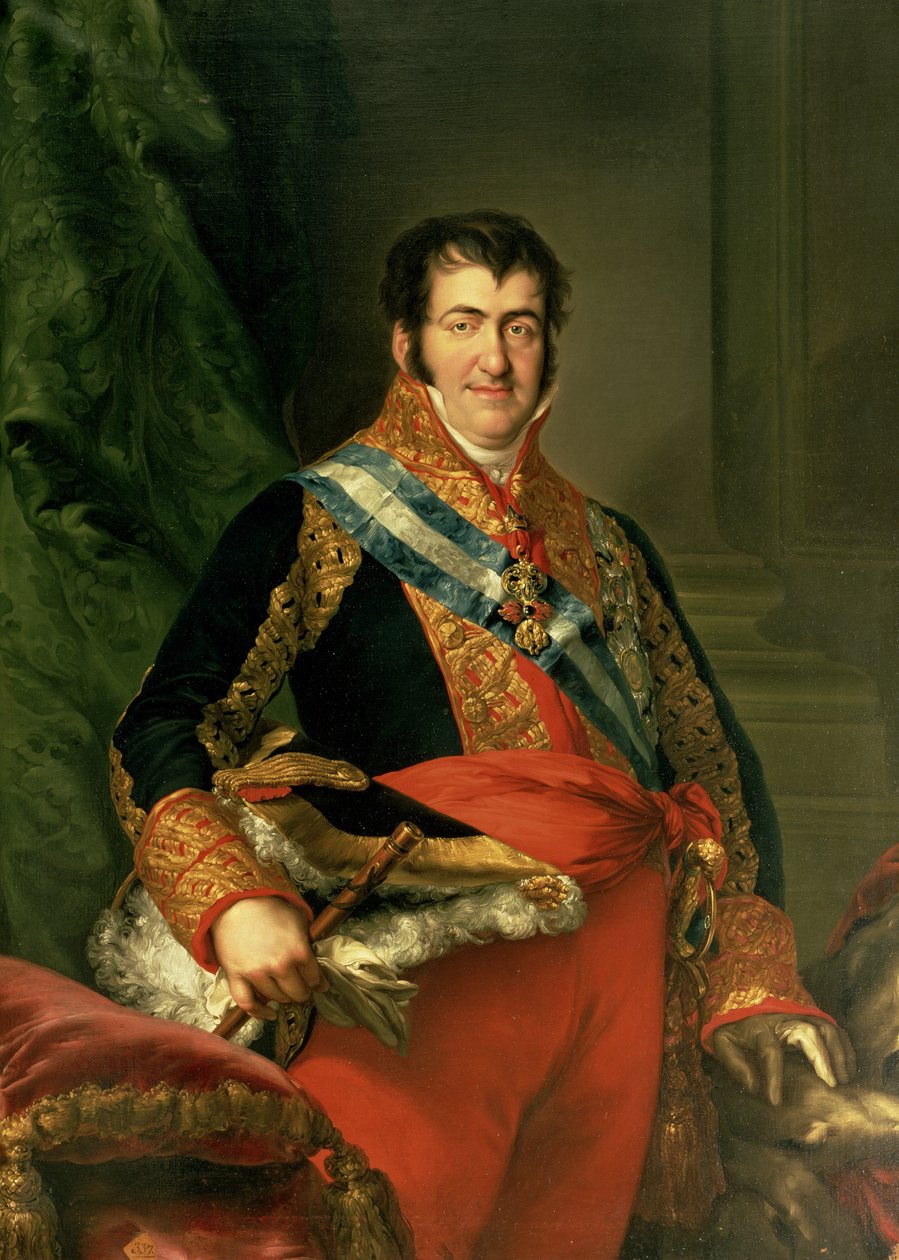 Ferdinand VII by Luis Lopez Piquer