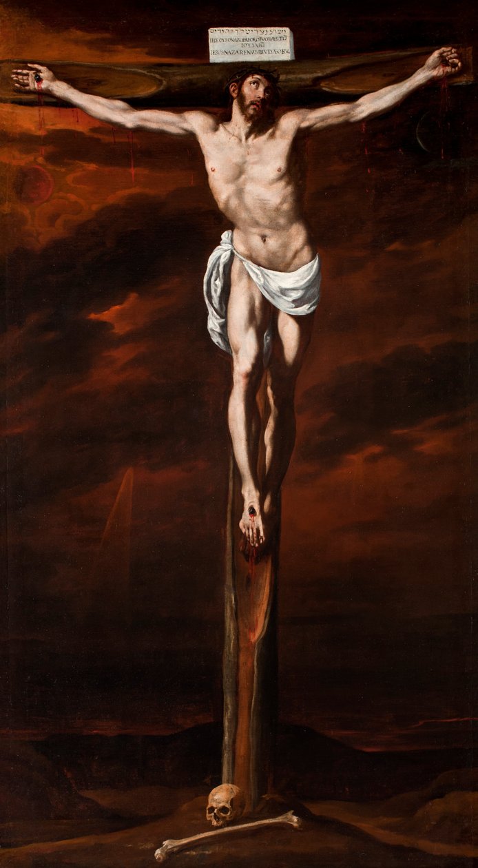 Christ Crucified by Luis Tristan de Escamilla