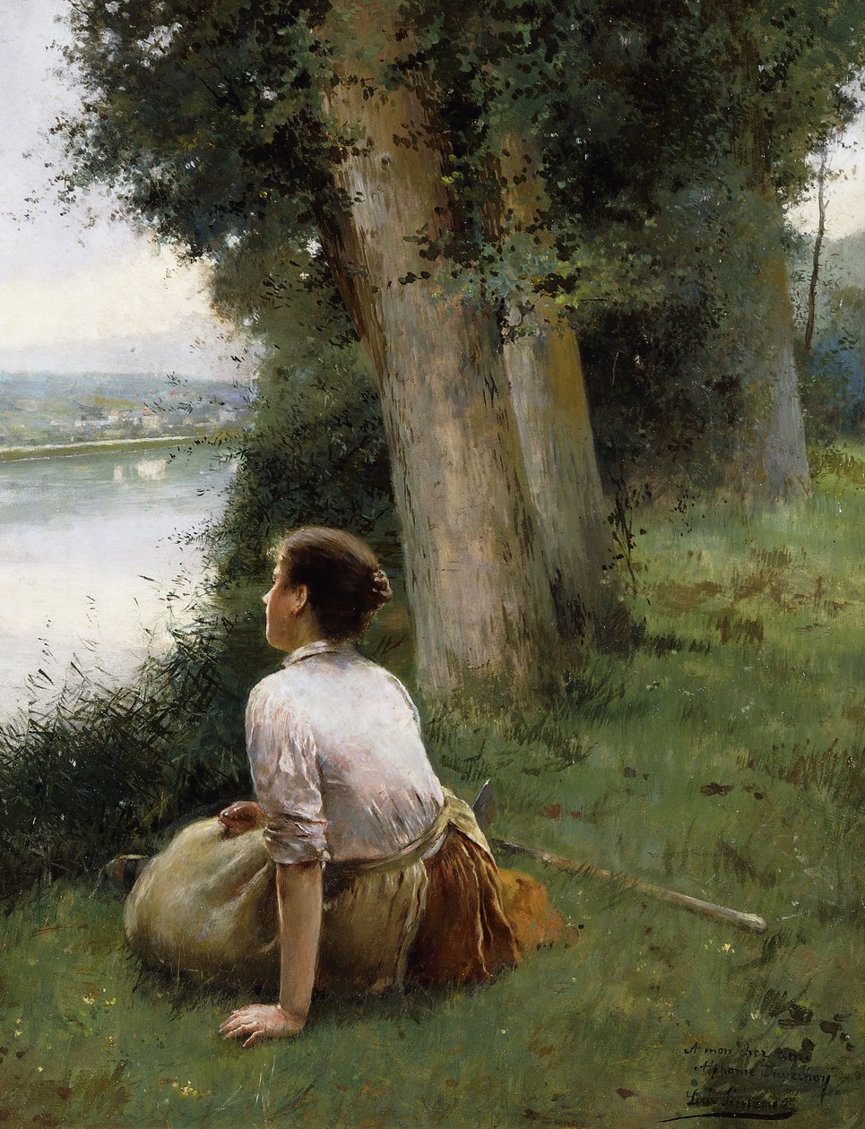 By the River by Luis Jimenez y Aranda