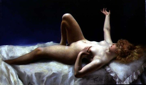 Young Woman by Luis Riccardo Falero