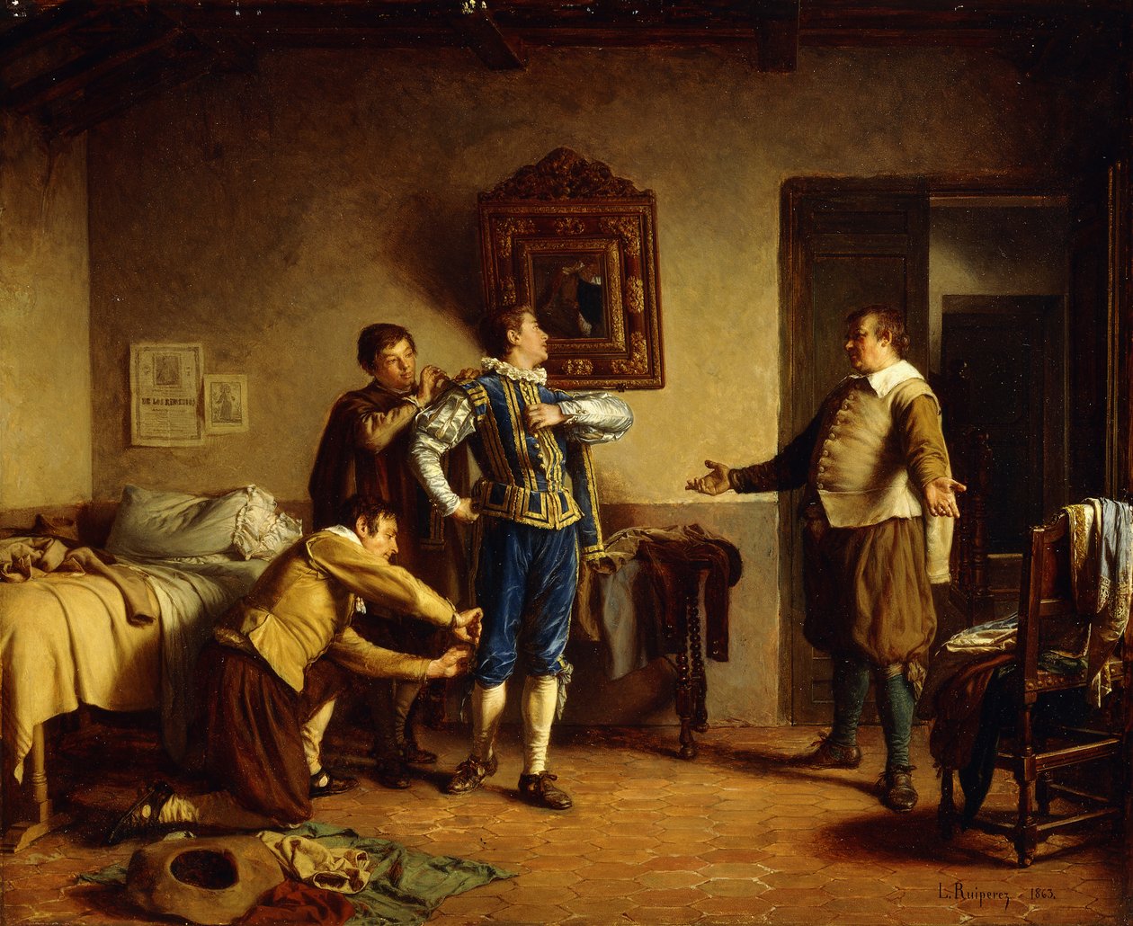 A Perfect Fit, 1863 by Luis Ruiperez