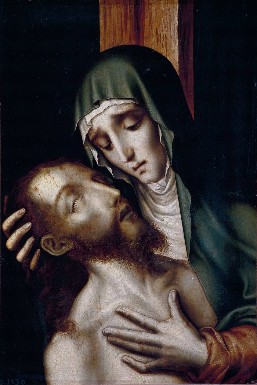 The Piety by Luis de Morales