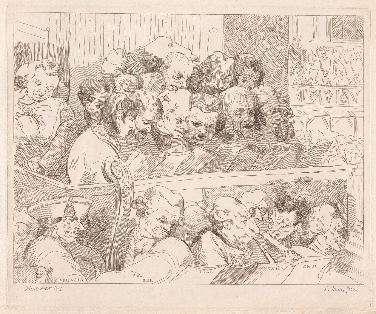 A Choral Band by Lydia Bates