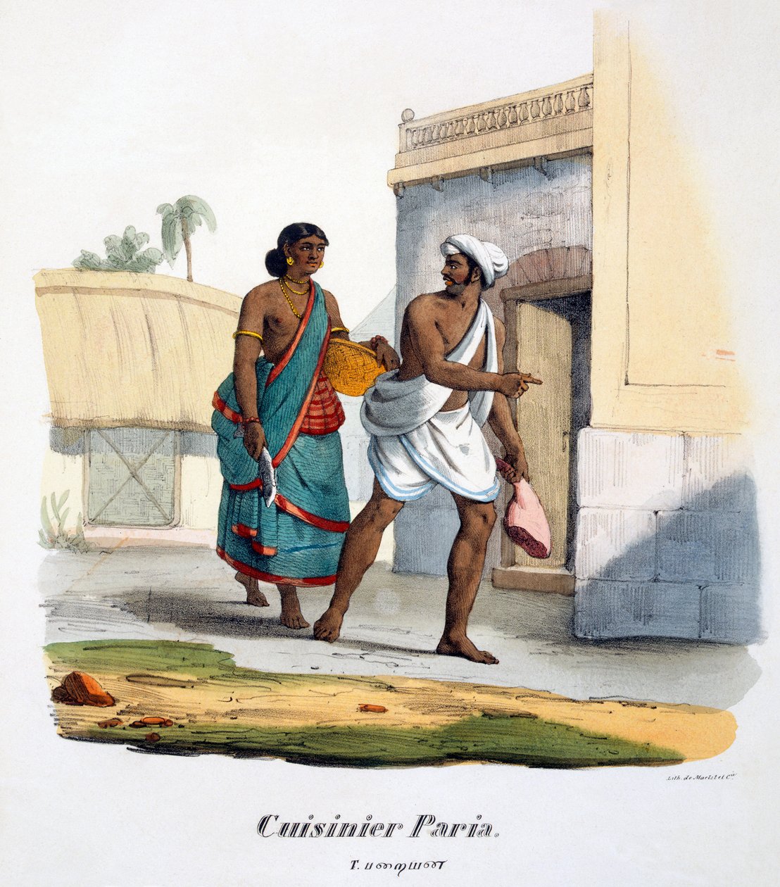 A Paraiyar Cook by M.E. Burnouf