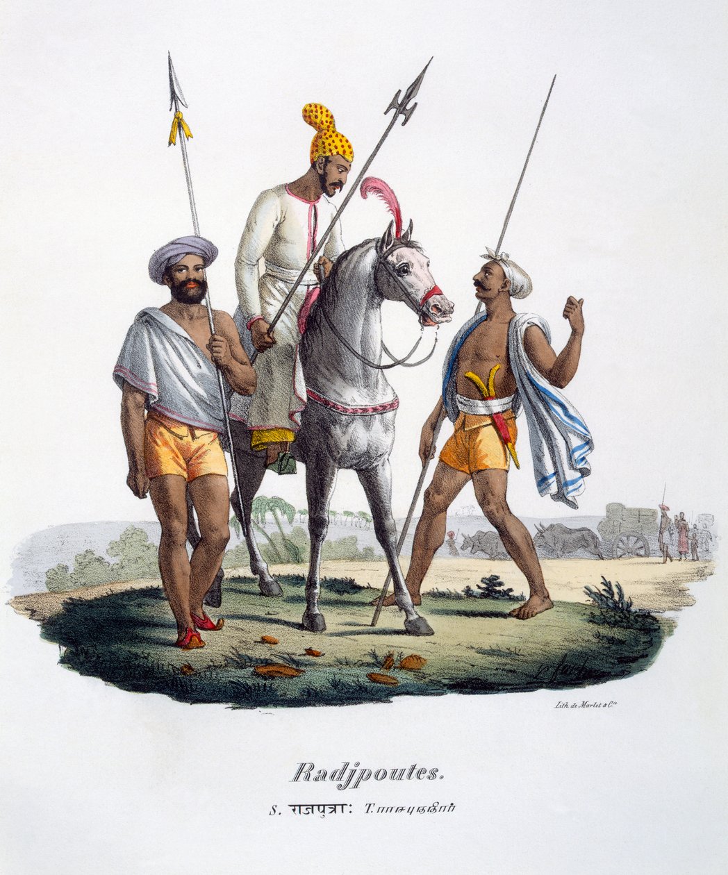 Rajputs, 1827-35 by M.E. Burnouf