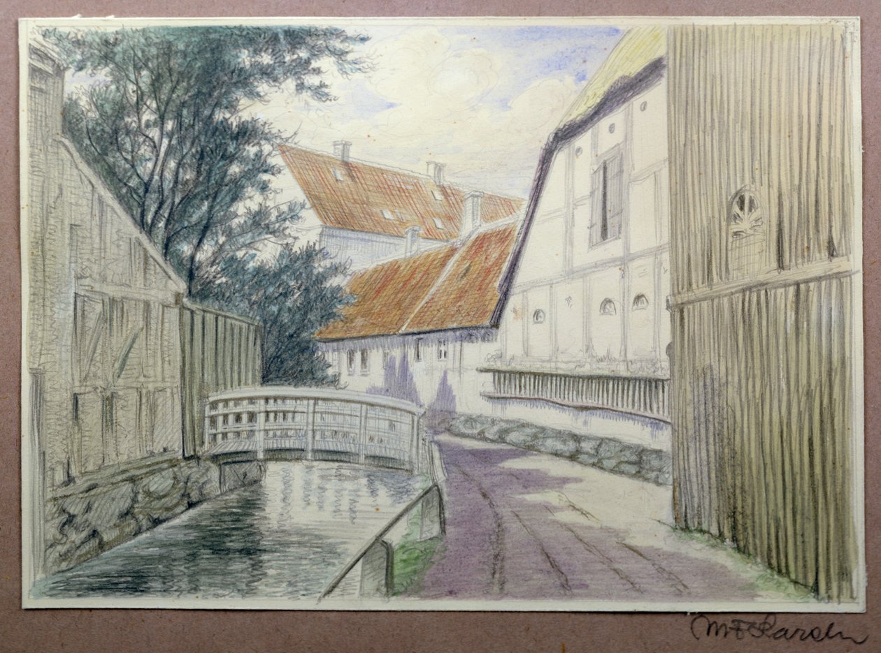 Bridge over the Canal by M.F. Larsen