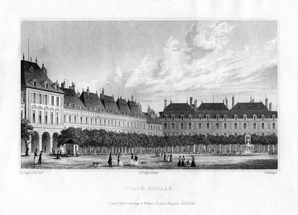 Place Royal, Paris by M. J. Starling