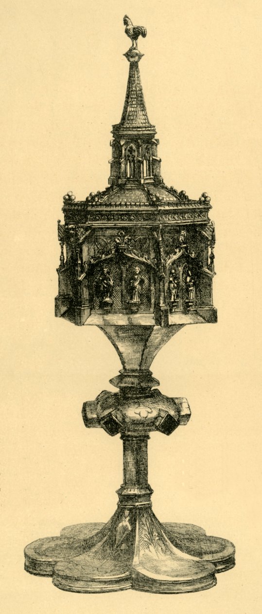 Copper Gilt Pyx by M Sullivan