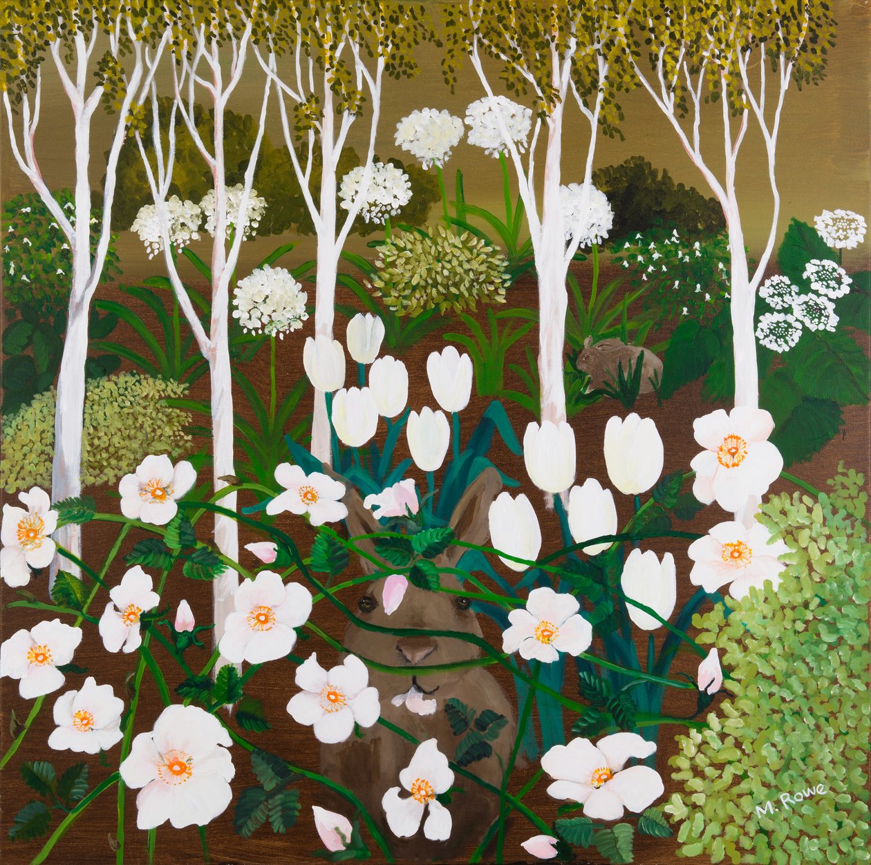 White Garden, 2013 by Maggie Rowe