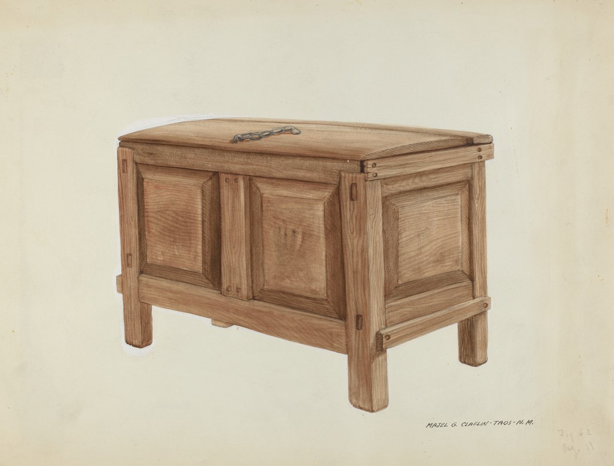 Grain Chest by Majel G. Claflin