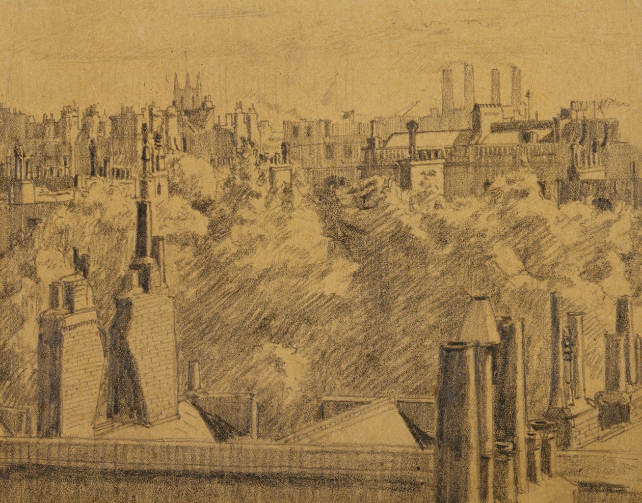 London Roofs by Malcolm Drummond