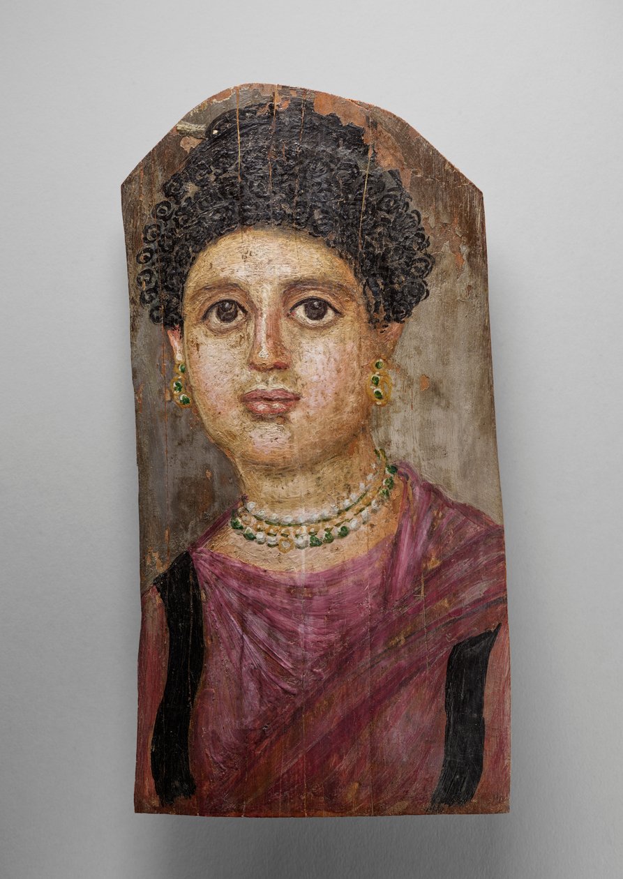 Mummy Portrait by Malibu Painter