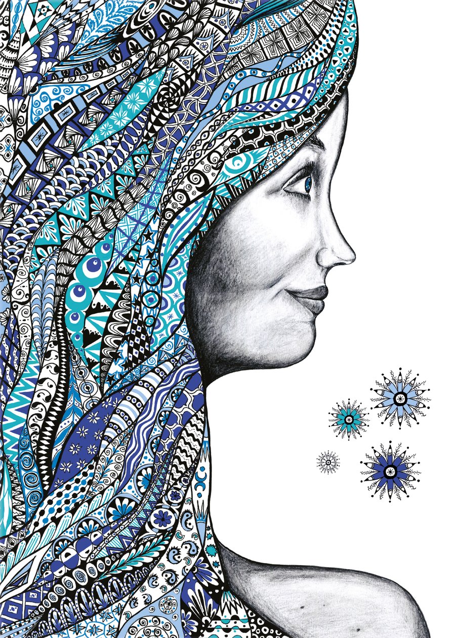 Blue Hair by MandalaSensual