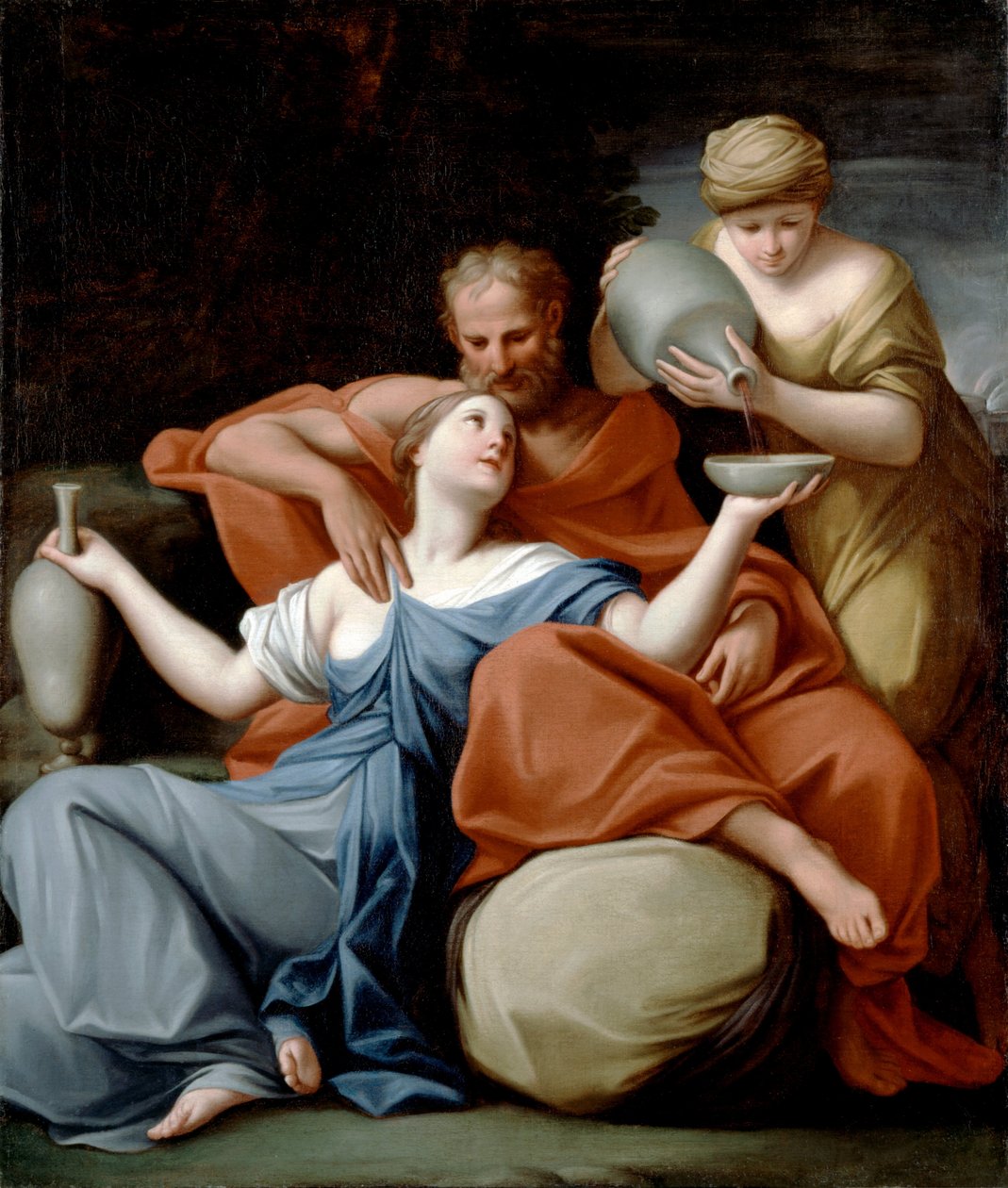 Lot and His Daughters by Marcantonio Franceschini