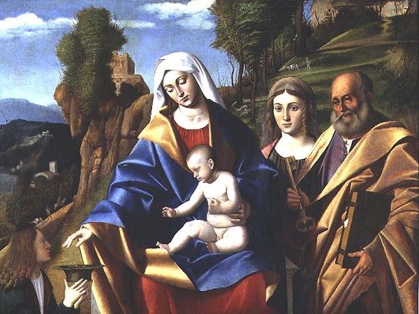 Virgin and Child with Saints, c.1510 by Marco Basaiti