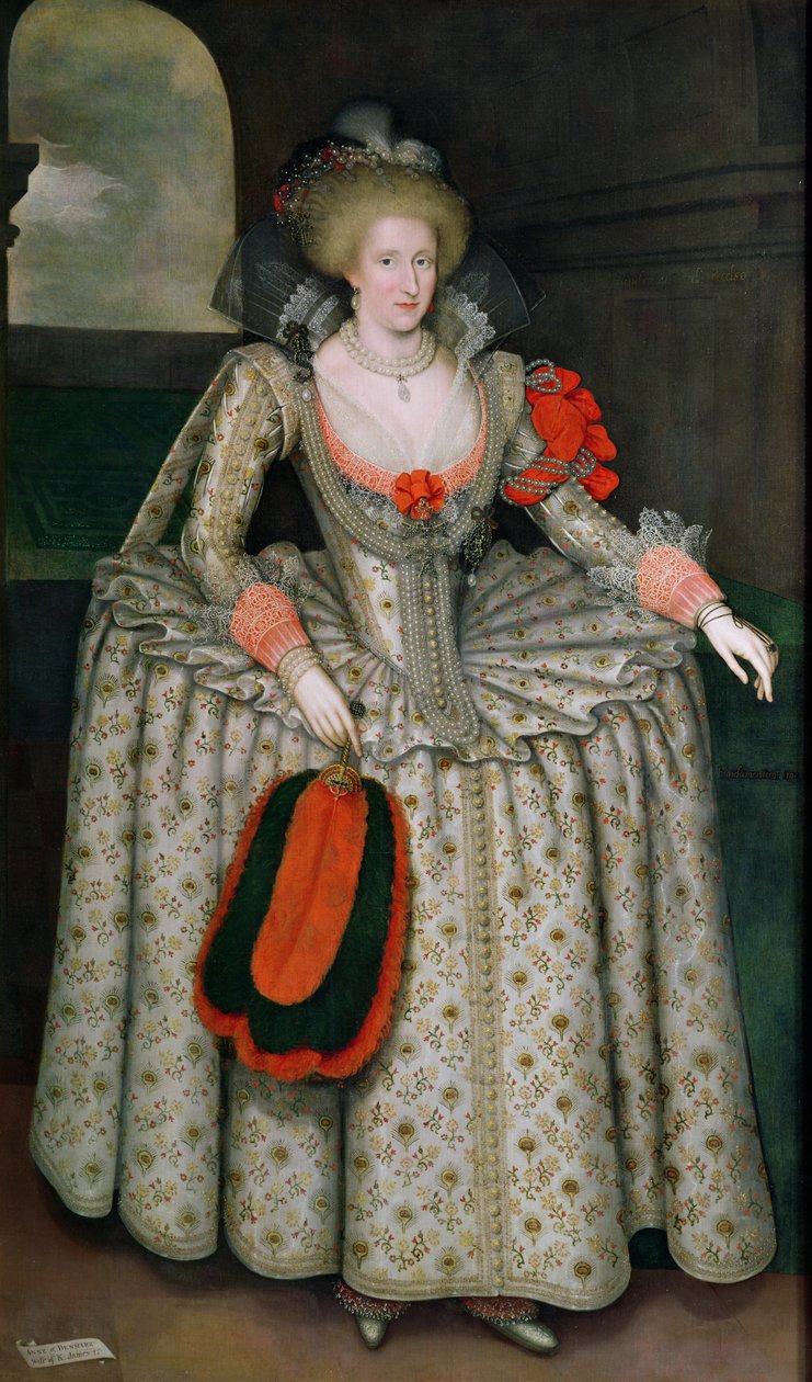 Anne of Denmark by Marcus Gheeraerts