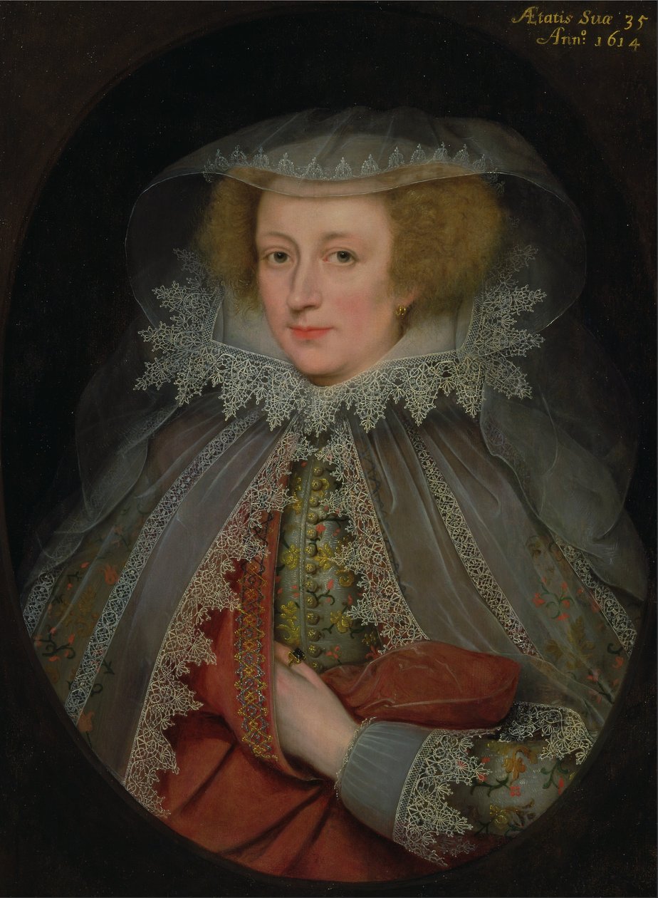 Catherine Killigrew, Lady Jermyn by Marcus Garret Gheeraerts the Younger