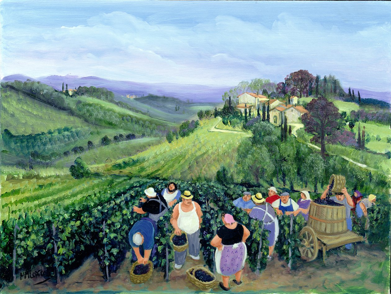 Chianti Landscape by Margaret Loxton