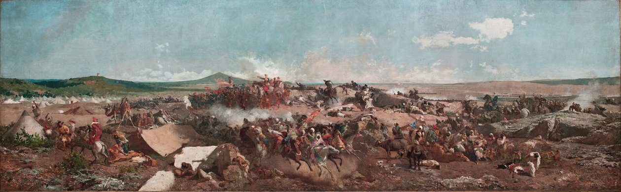 The Battle of Tetuan by Marià Fortuny