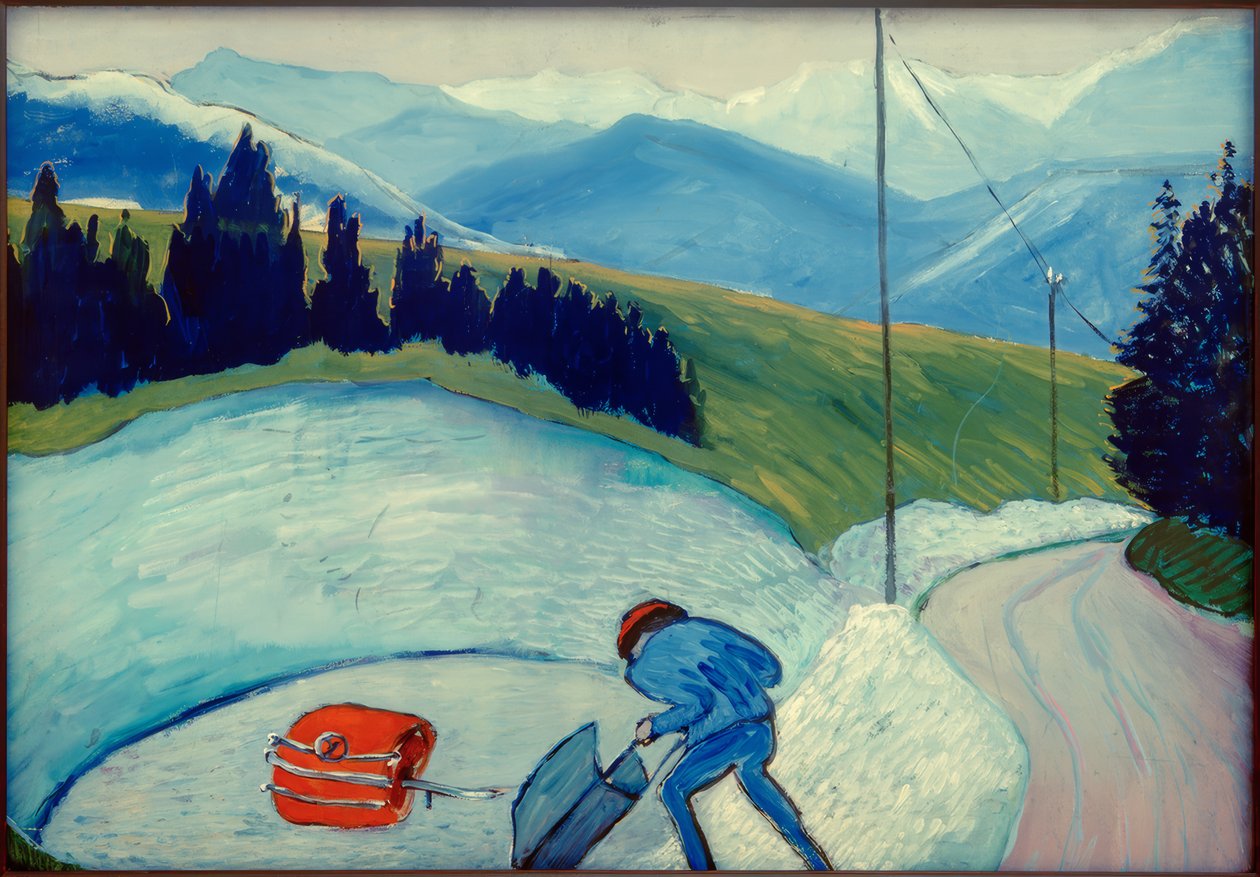 Stone Quarry by Marianne von Werefkin