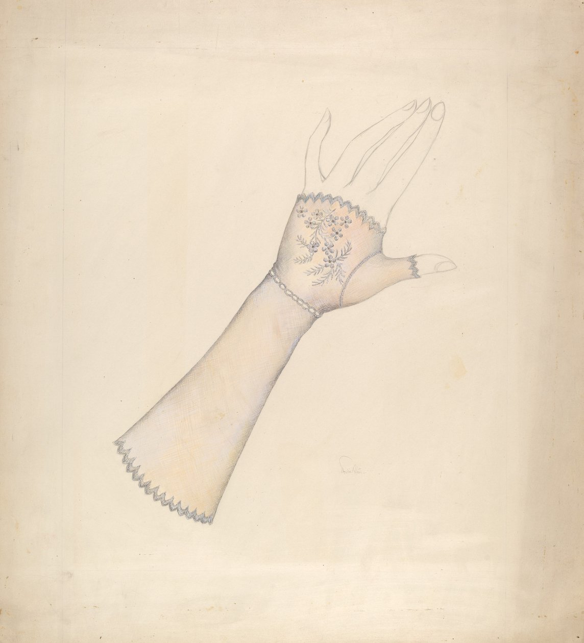 Mitt, c. 1938 by Marie Alain