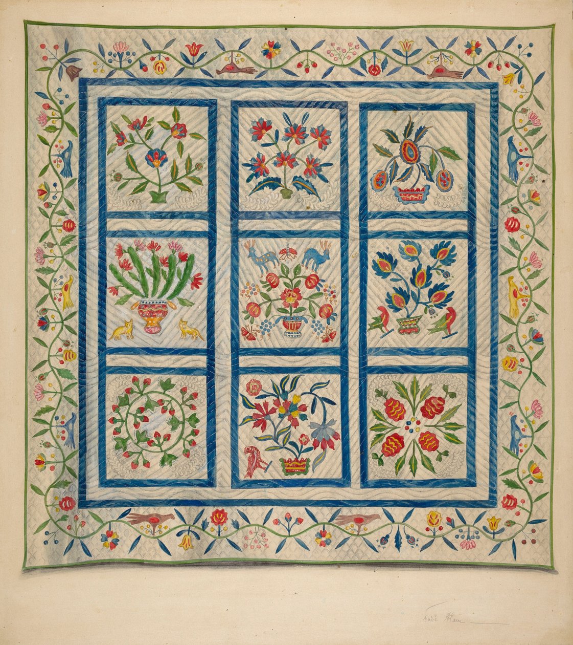 Quilt by Marie Alain