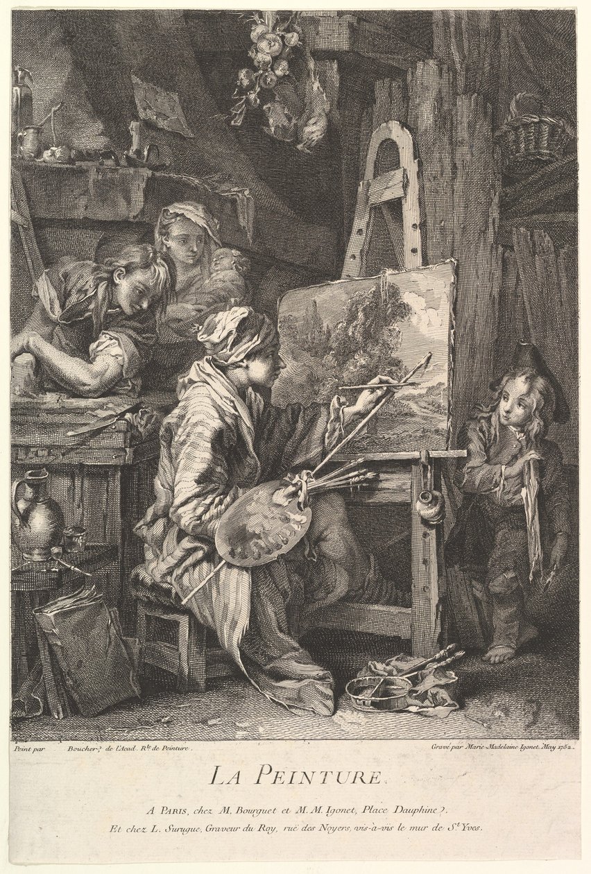 Painting by Marie Madeleine Igonet