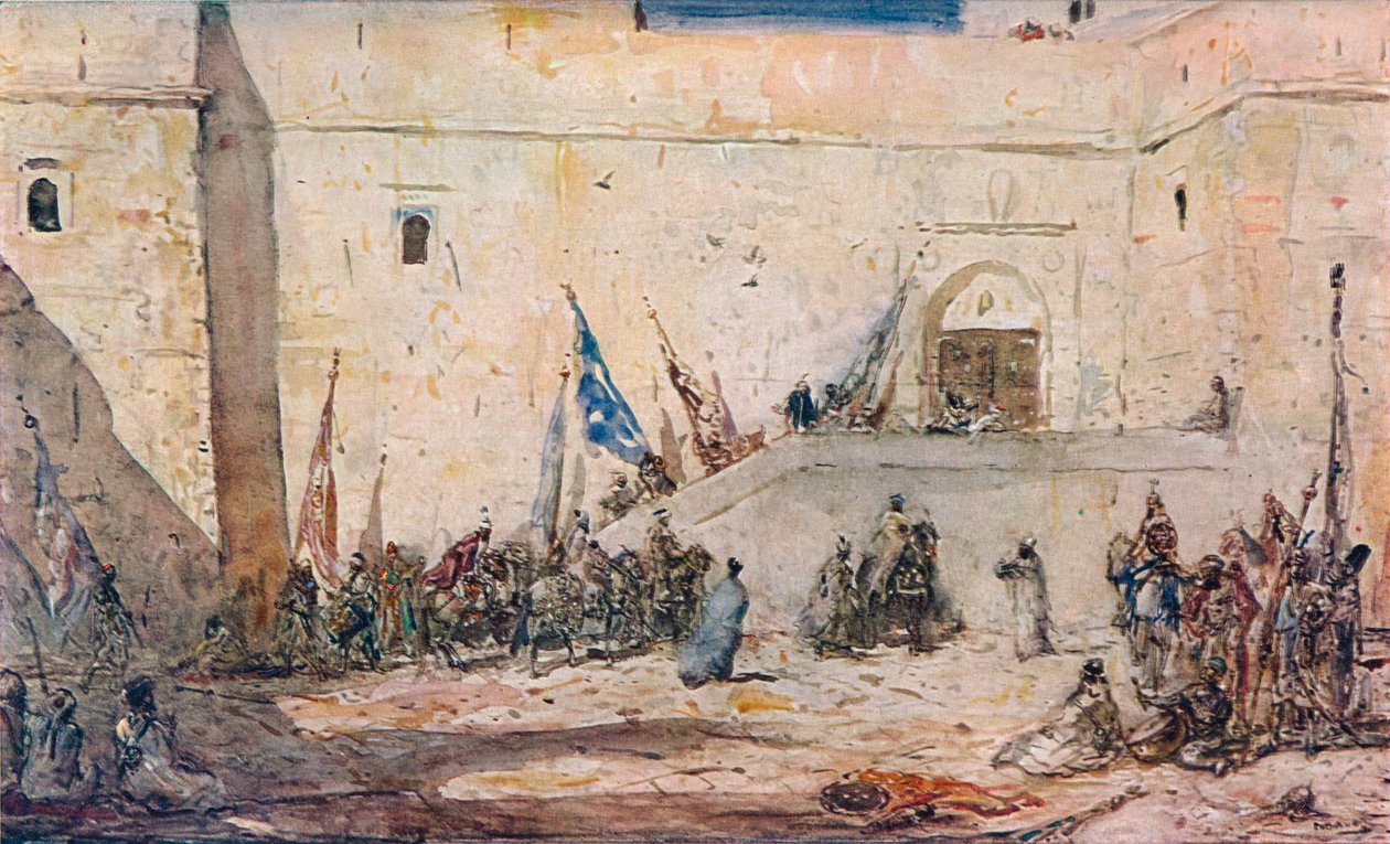 A Festival Day by Marius Bauer