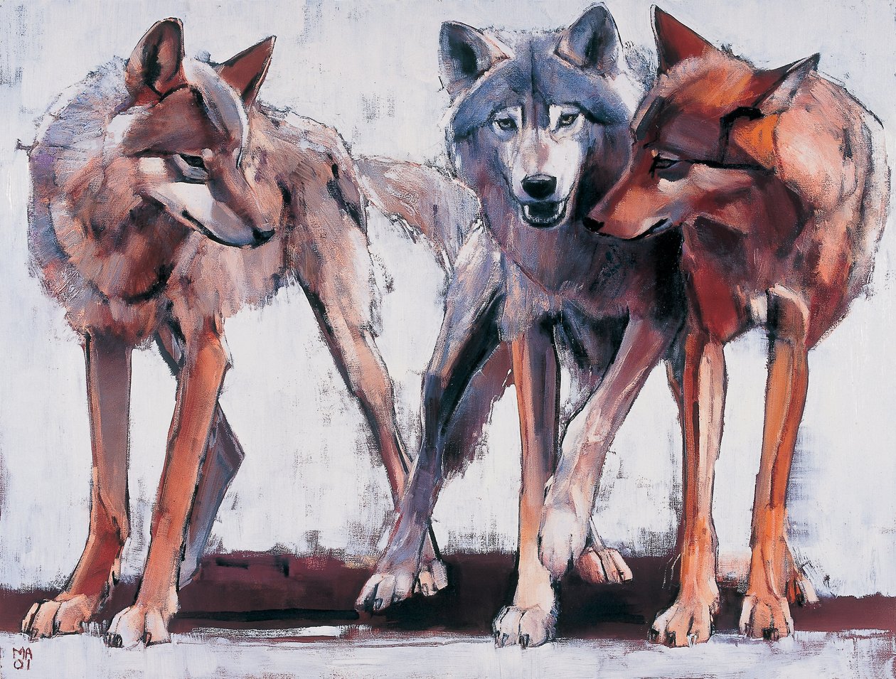 Pack Leaders by Mark Adlington