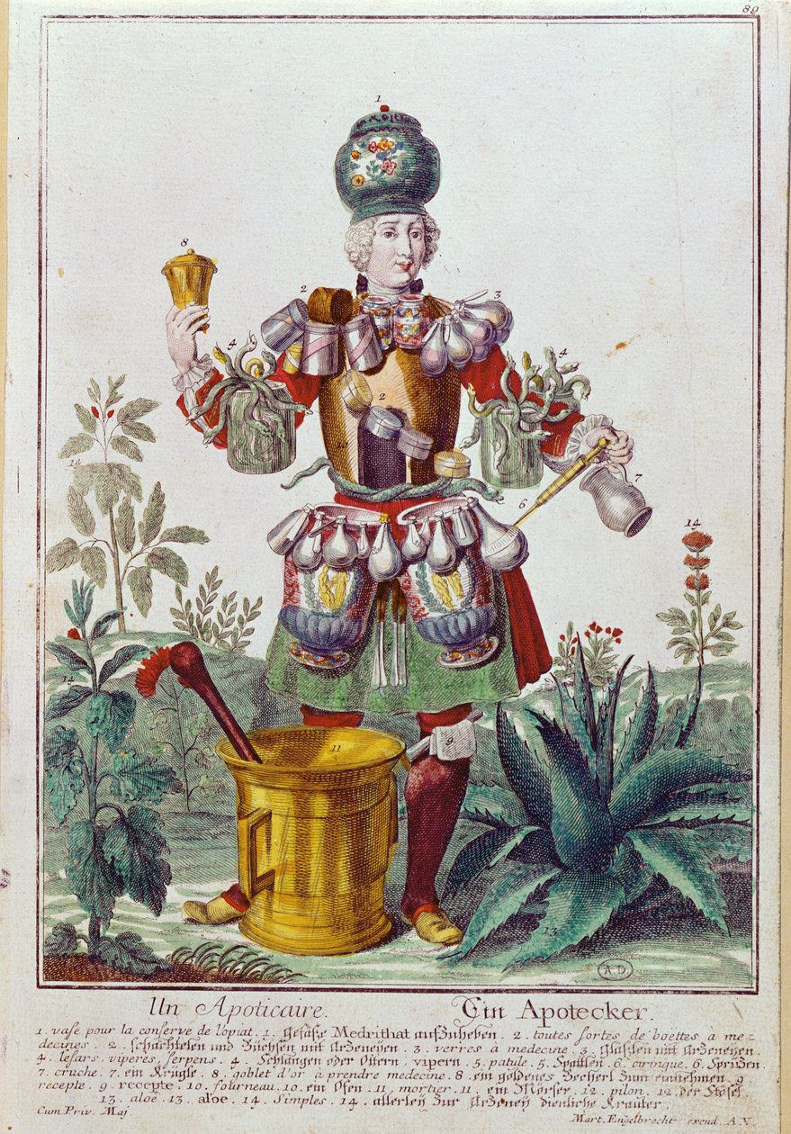 The Apothecary by Martin Engelbrecht