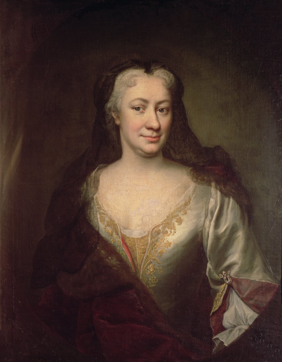 Countess Fuchs, Governess of Maria Theresa, Empress of Austria by Martin II Mytens or Meytens