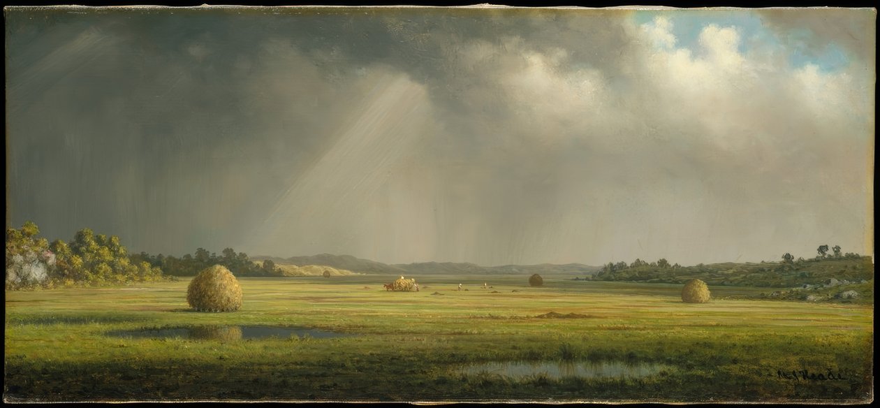 Meadows of Newburyport by Martin Johnson Heade