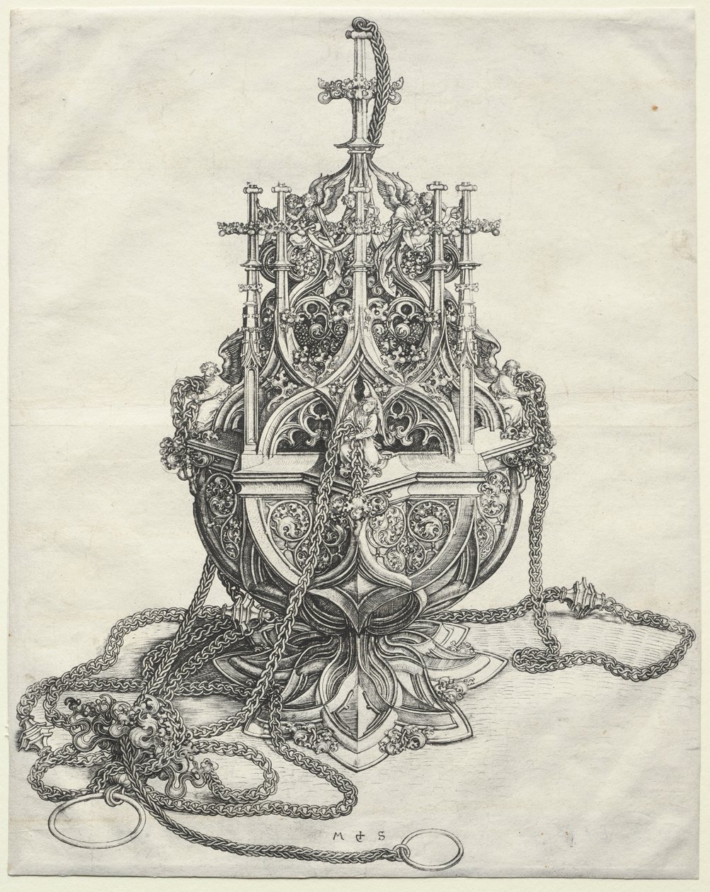 A Censer by Martin Schongauer