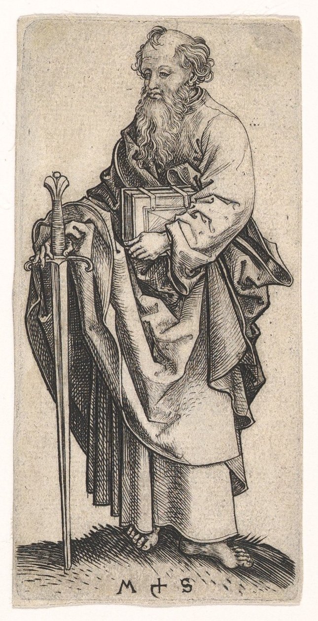 St. Paul by Martin Schongauer
