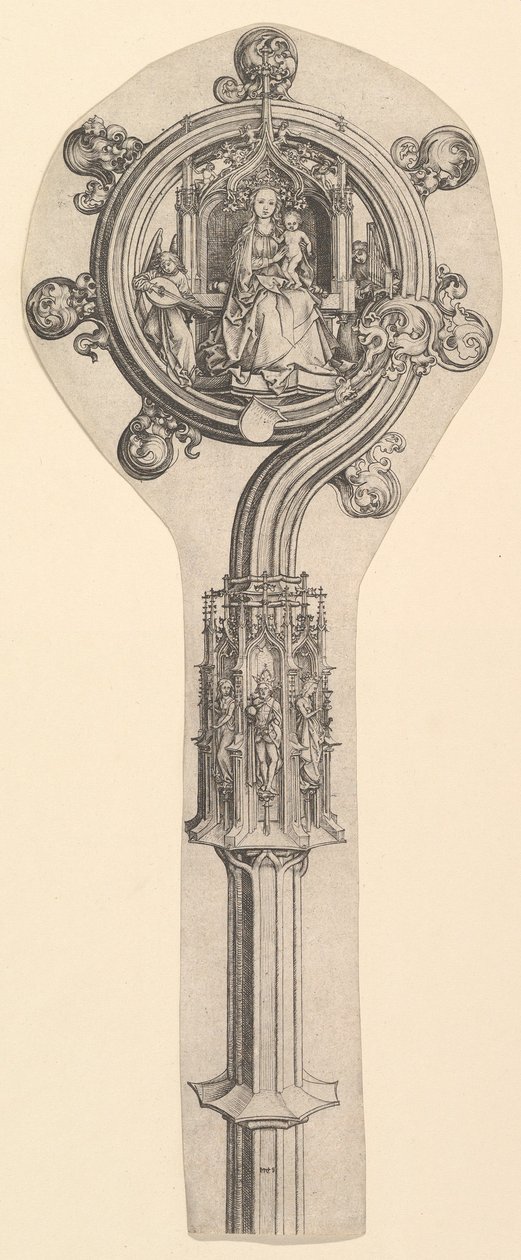The Crozier by Martin Schongauer