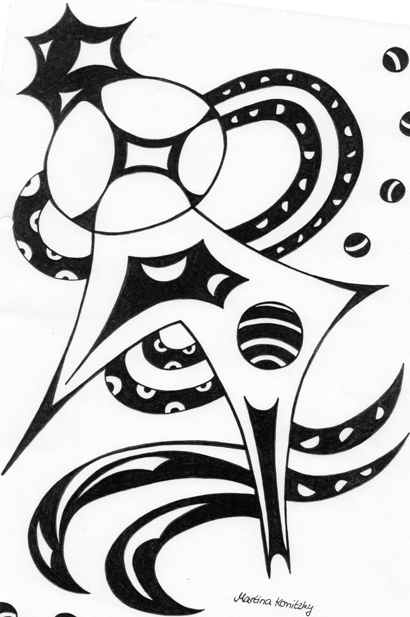 Black and White by Martina Konitzky