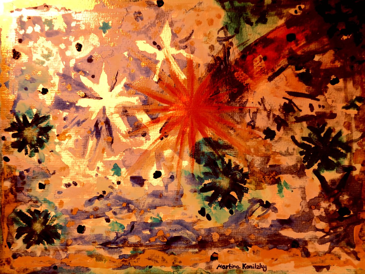 Shooting Star 5 by Martina Konitzky