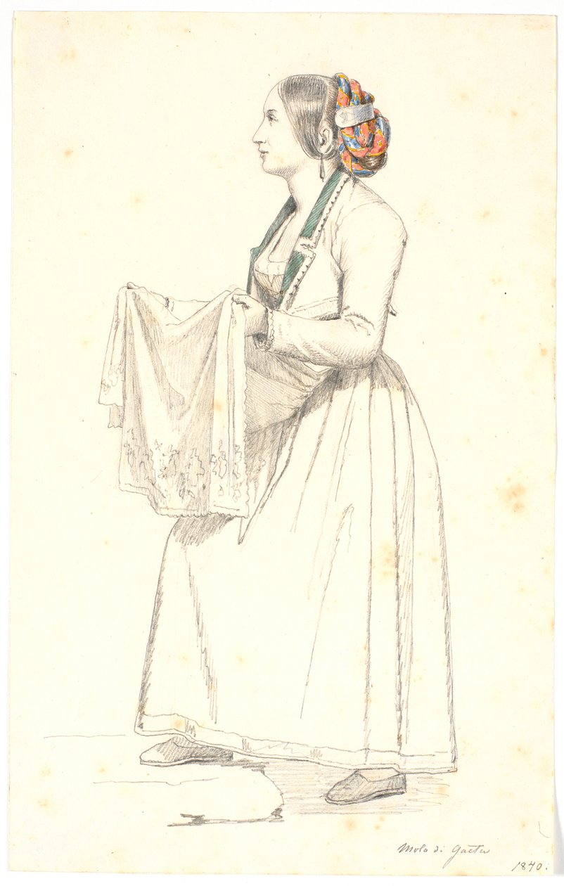 Italian Woman by Martinus Rørbye