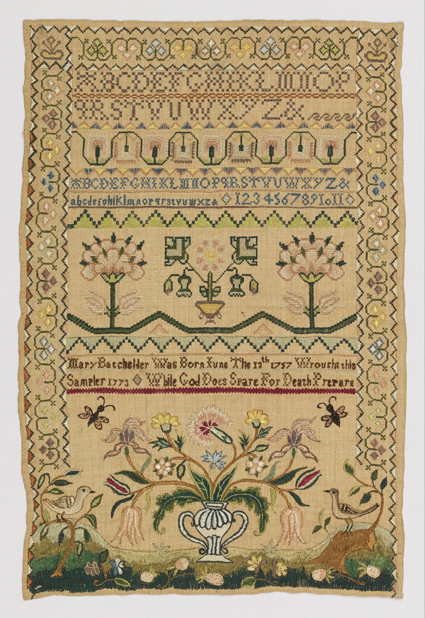 Sampler by Mary Batchelder