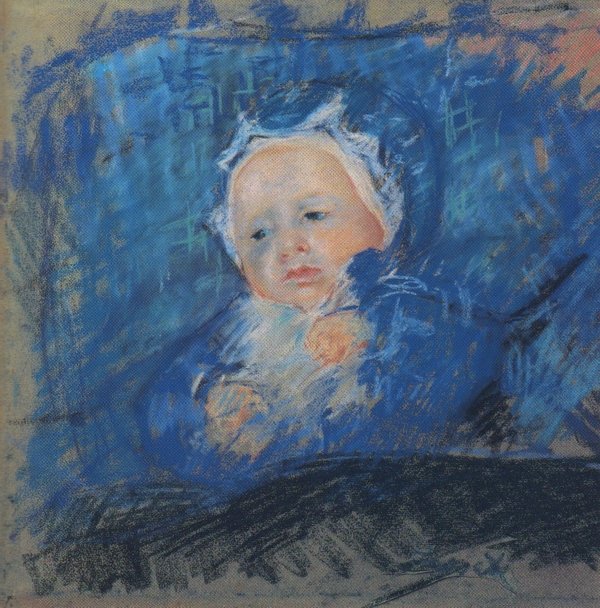 The Blue Child by Mary Cassatt