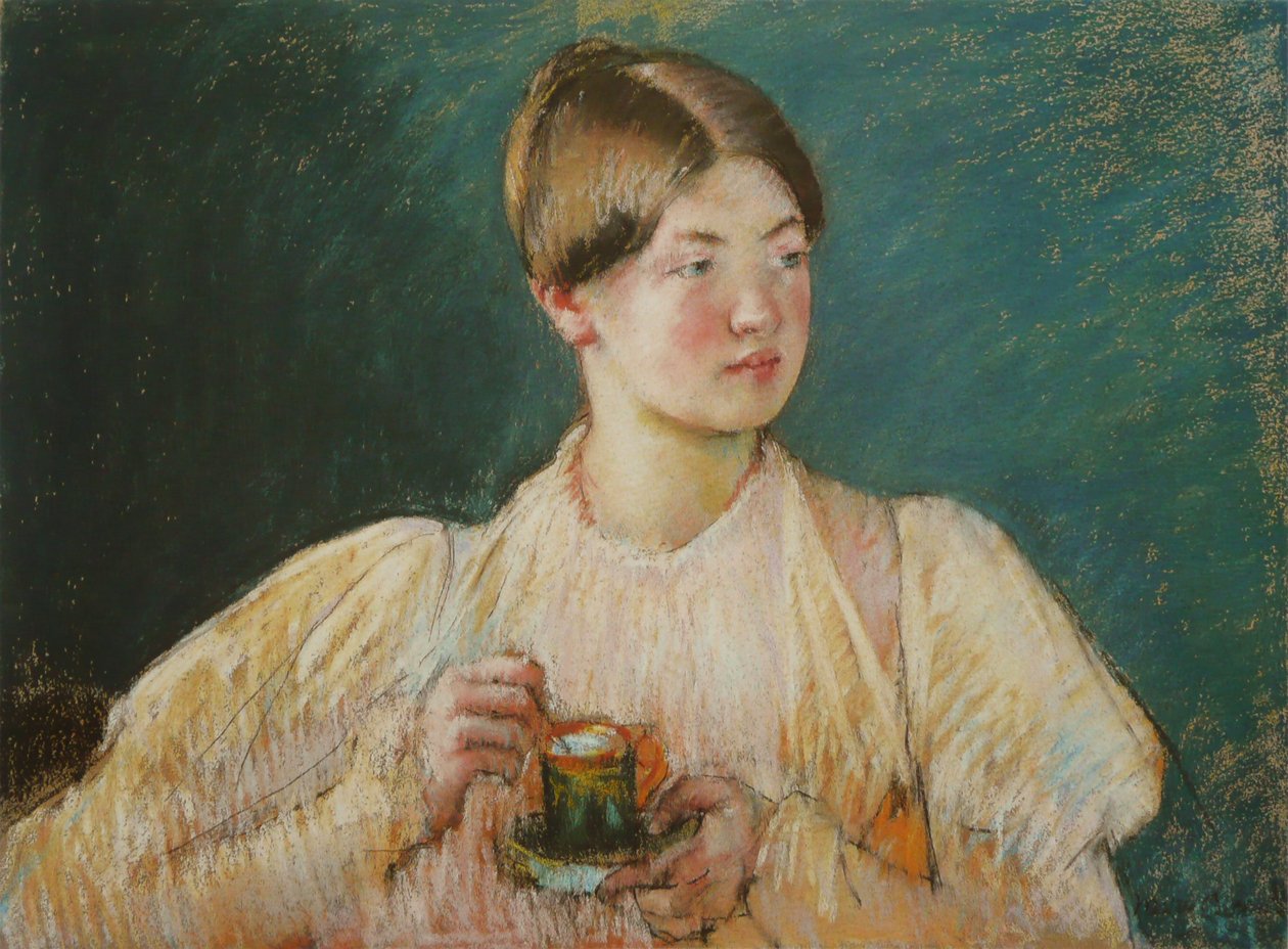 The Cup of Tea by Mary Cassatt