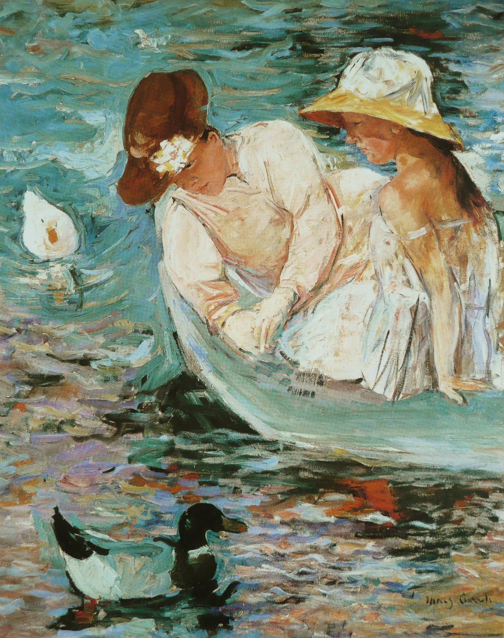 Summertime by Mary Cassatt