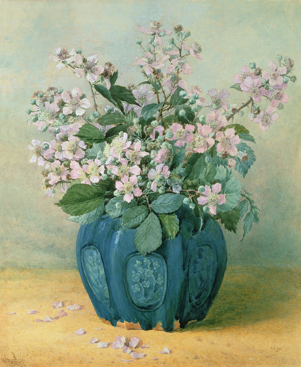 Blackberry Blossoms by Mary E. Butler
