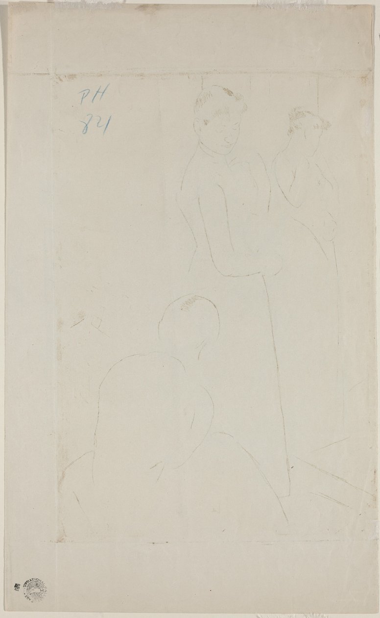 The Fitting by Mary Cassatt