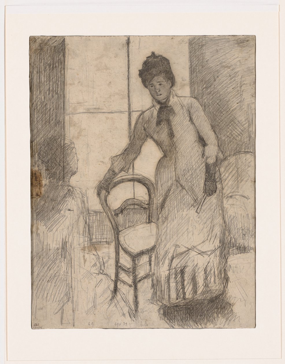 The Visitor by Mary Cassatt