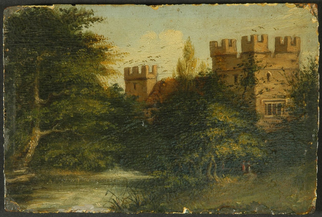 Yanwath Hall, c.1804 by Mary Dixon